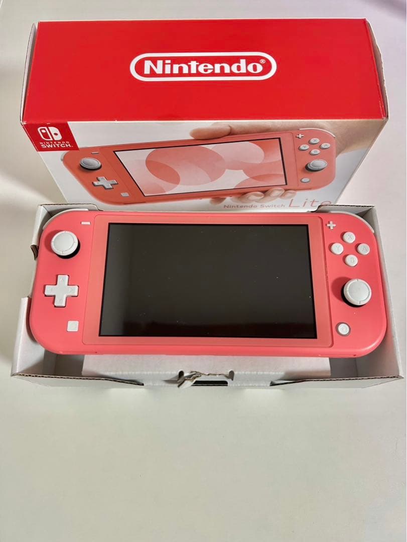 Nintendo Switch Lite 本体　コーラルピンク　箱付き Amazon.co.jp: Nintendo Switch Lite コーラル : ゲーム