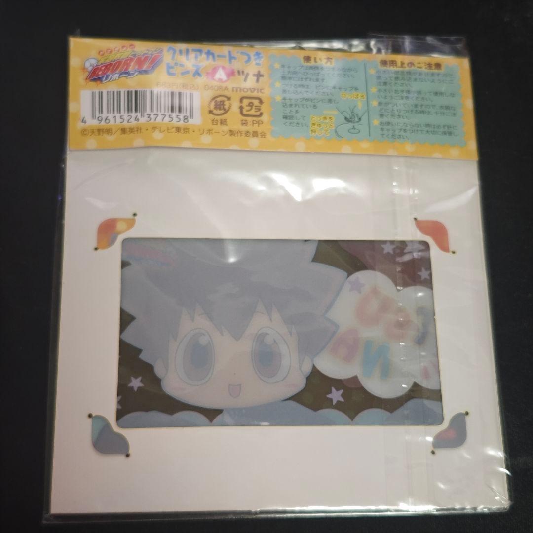 家庭教師ヒットマンREBORN クリアカードつきピンズ 沢田綱吉 - メルカリ