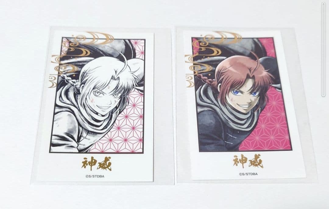 銀魂 キャラポップストア ガラポン C賞 インスタントフォト風カード