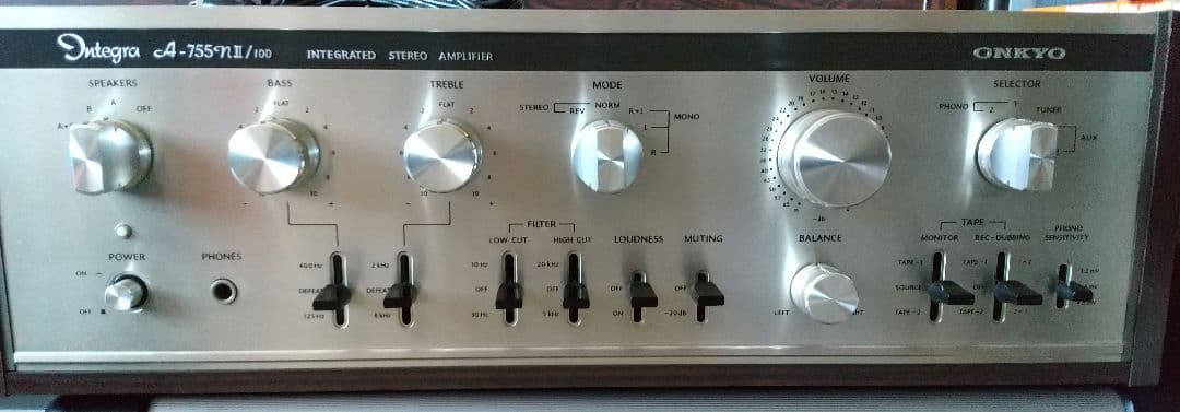 プリメインアンプ ONKYO Integra A-755nII /100 - メルカリ