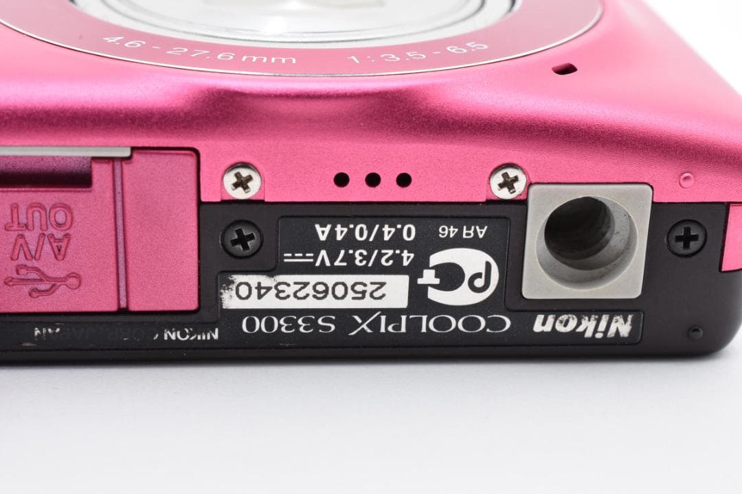《 美品 》 ニコン　Nikon COOLPIX S3300 ピンク　元箱あり