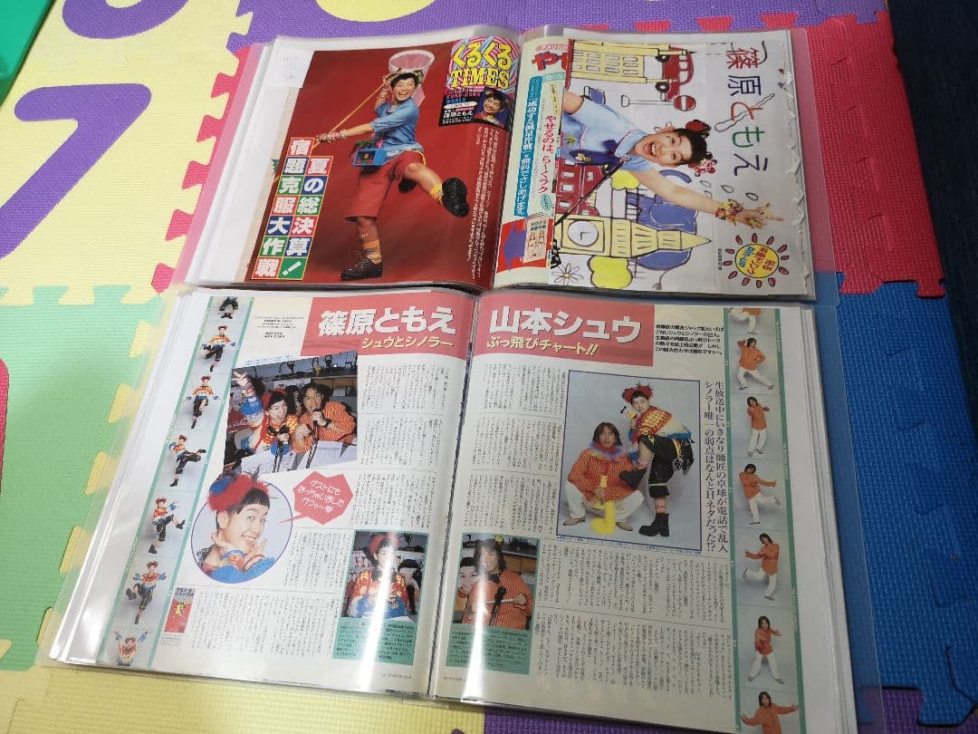 篠原ともえ(1冊200円計算)137冊分292ページ切り抜きしファイリング済み