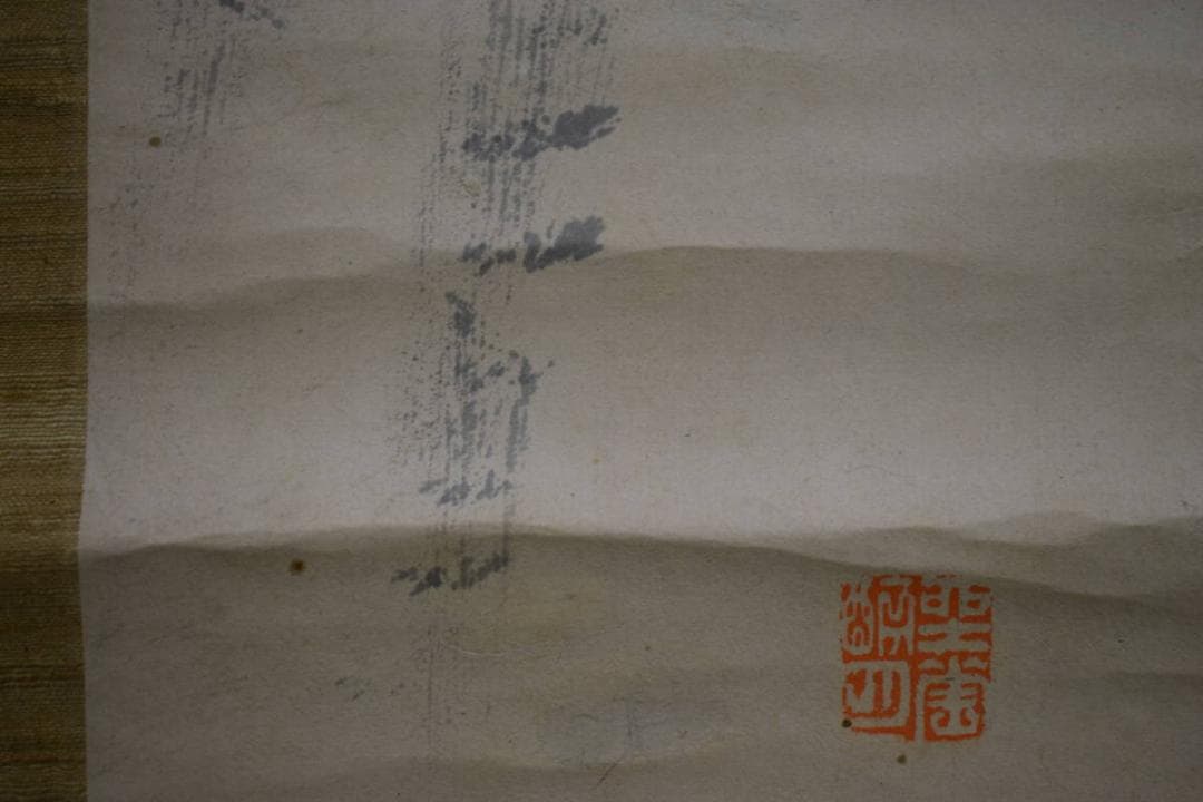 真作/田近竹邨/梅画賛/布袋屋掛軸HJ-891 - メルカリ