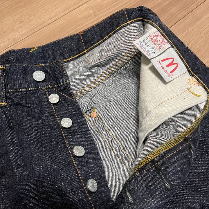 EVISU × McDonald's エヴィス マクドナルド コラボ 31×35 - メルカリ