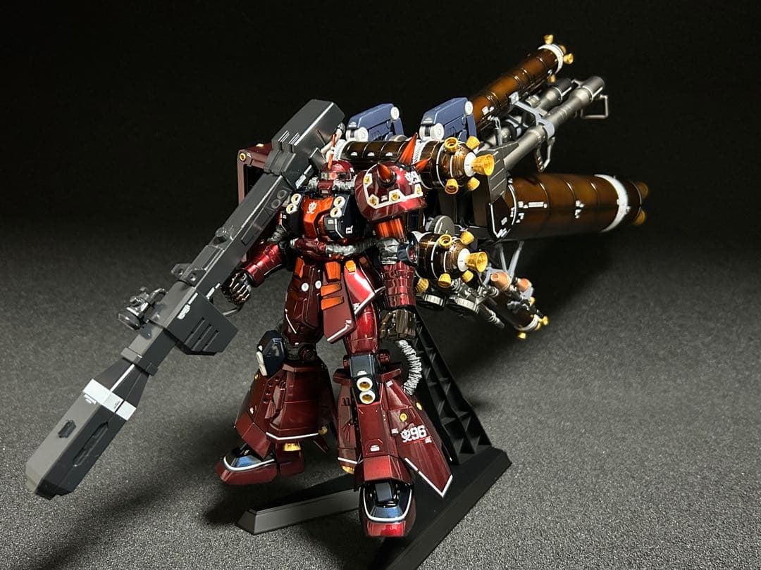 MG サイコザクver.ka キャンディーグラデーション全塗装済み完成品
