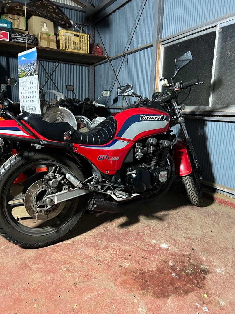 GPZ400F 車高調 キット - メルカリ