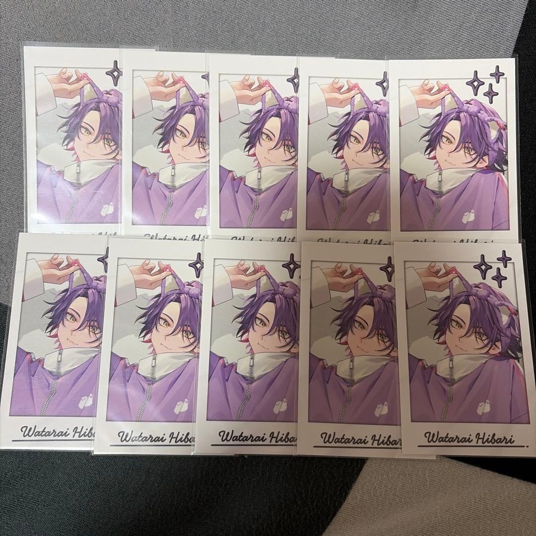 にじさんじ VOLTACTION Pajama Partyチェキ 渡会雲雀 - メルカリ