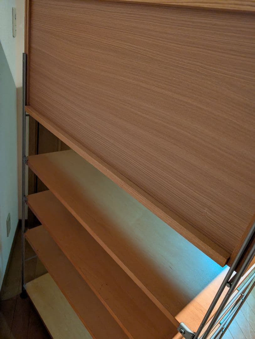 《送料込》無印良品 ユニットシェルフ シェルフ付