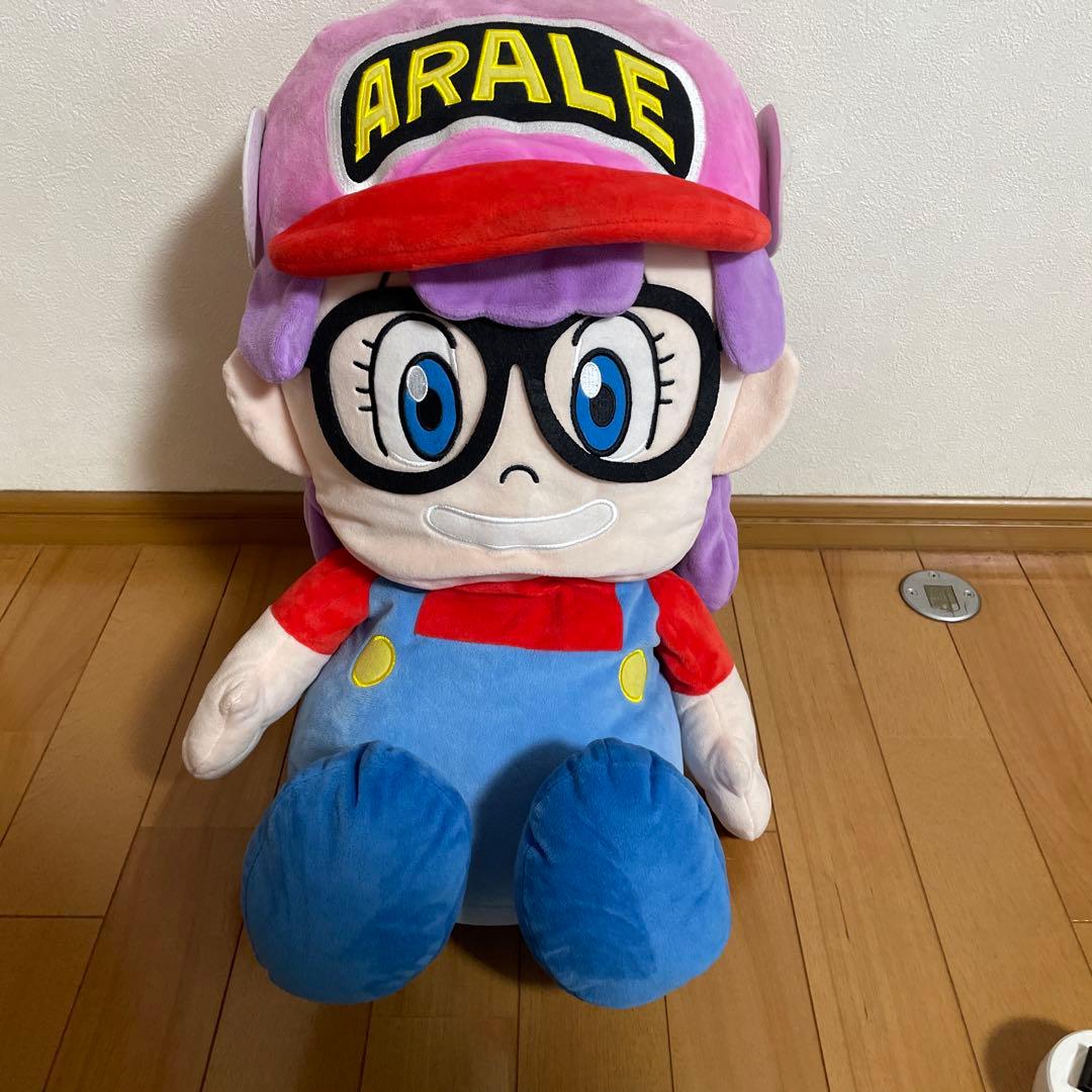 ドクタースランプ アラレちゃん ぬいぐるみ 特大 ティッシュカバーDr