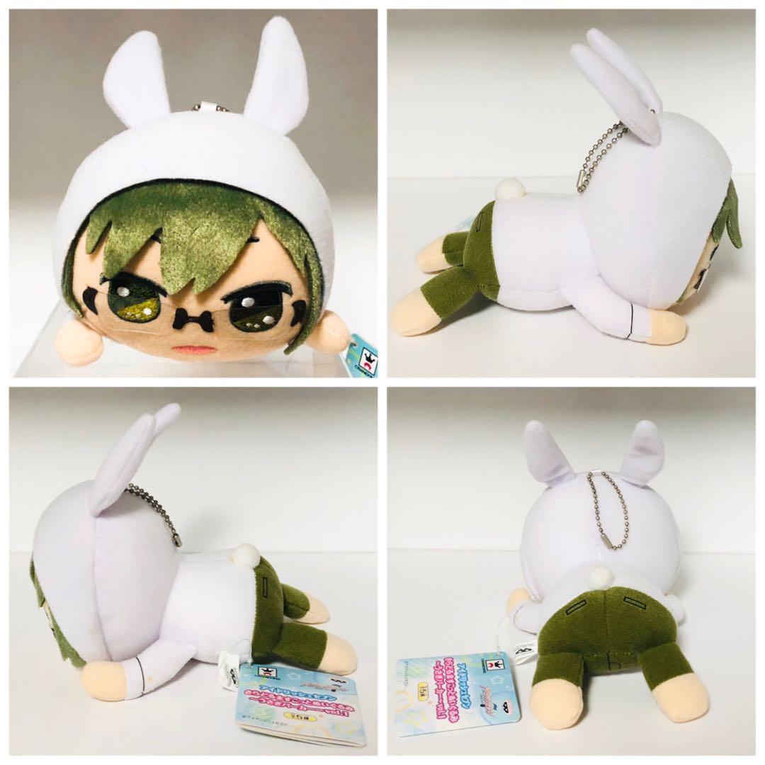 アイナナ【二階堂大和】白☆うさみみパーカー☆きらどるマスコット