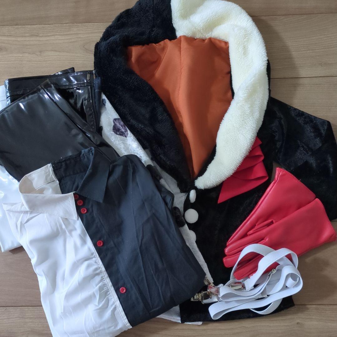 Mr.ダルメシア　衣装+ウィッグセット Amazon.co.jp: [XIN YUE] シー（TDS） ヴィランズの手下 Mr.ダルメシア