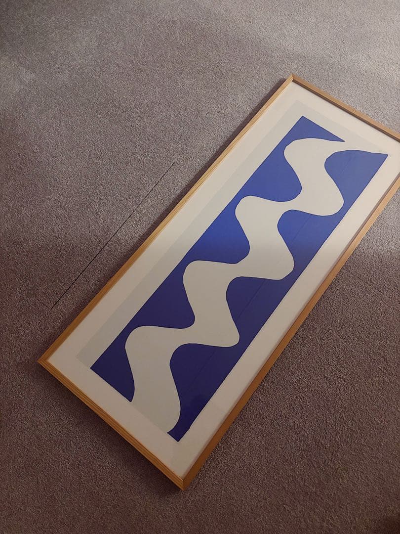 [週末まで値下げ]アンリ・マティス 「265」　ポスター(フレーム付き) 定番品】アンリ・マティス 「265」ブラックフレーム｜ポスター｜IDEE