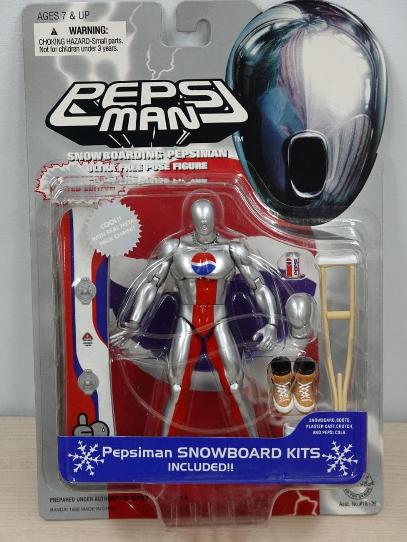 【未使用・未開封】PEPSIMAN ペプシマン BOARD KITS PEPSI MAN (ペプシマン) フィギュア . SNOWBOARD KITS｜トレファクONLINE