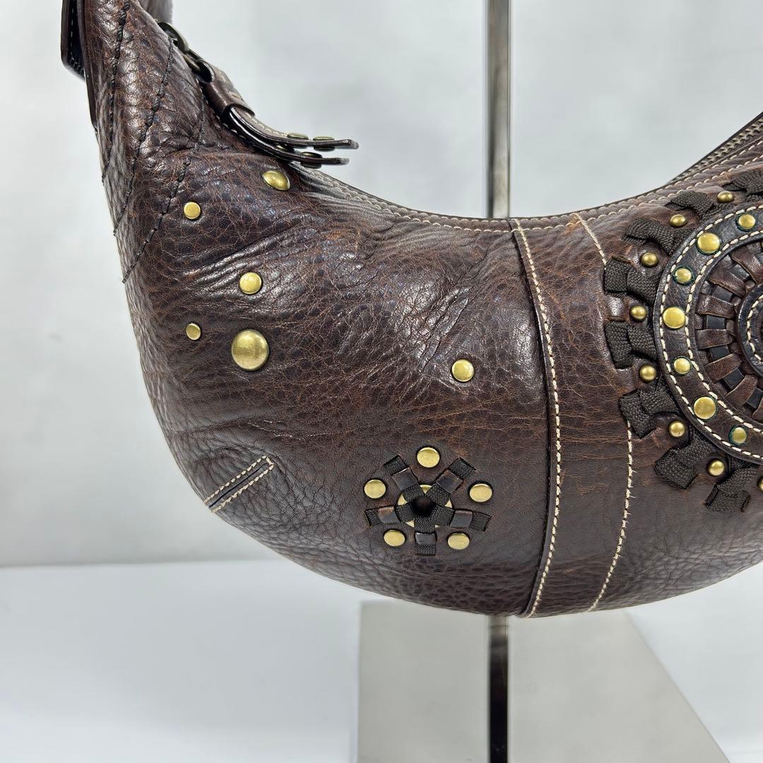 Coach Mia Studded Hobo Shoulder Bag - メルカリ