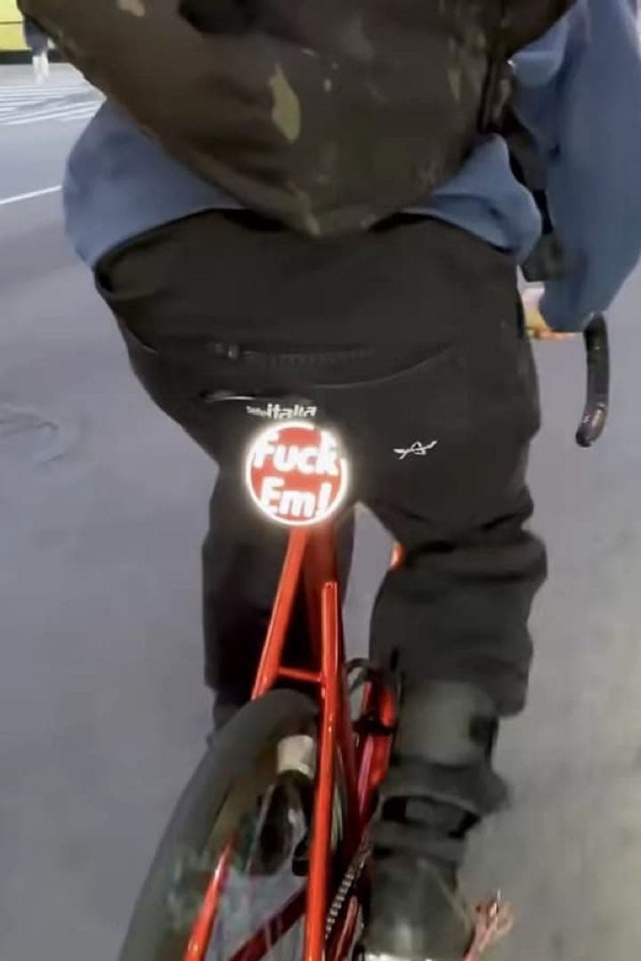 小物 Supreme Blue Lug Reflector \"Red\"