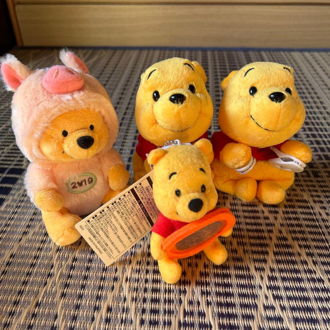 ディズニーリゾート プーさん 抱き枕 ぬいぐるみ 一番くじ まとめ売り