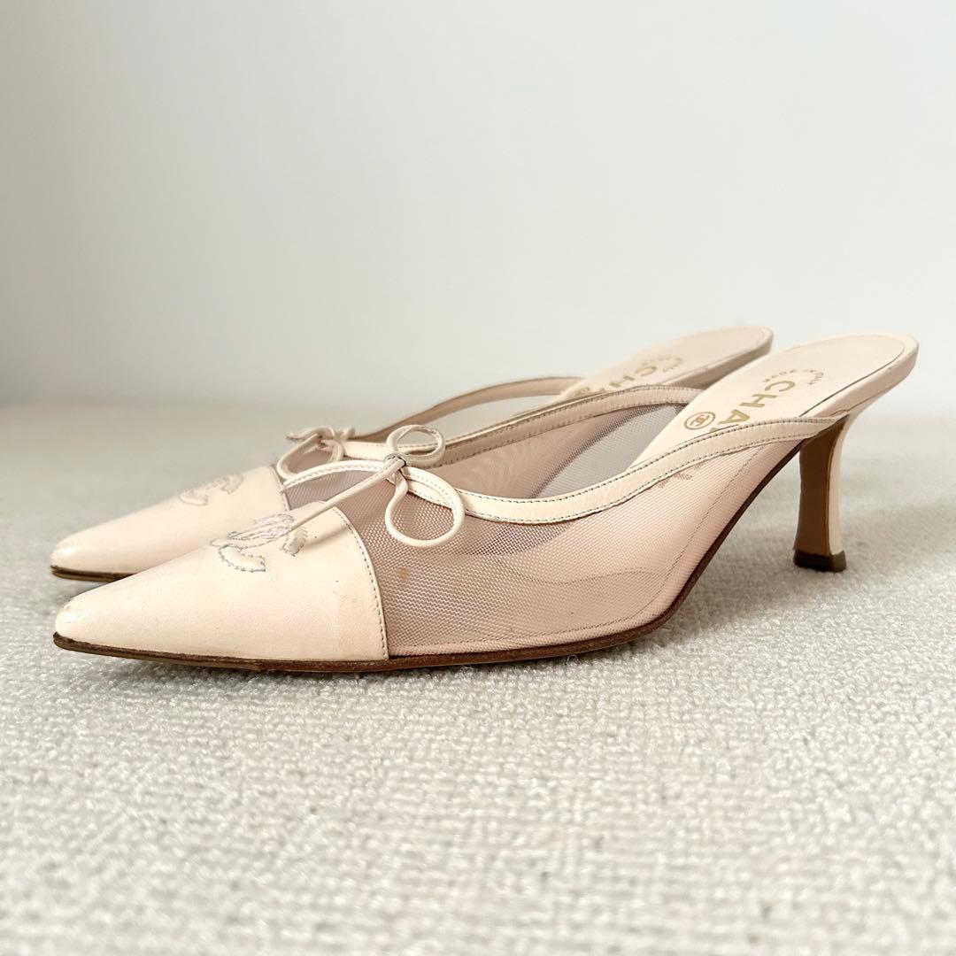 CHANEL シャネル ミュール サンダル 23.5cm