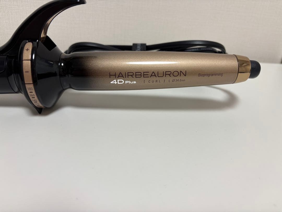 ヘアビューロン4D Plus Lサイズ(34.0mm）カールヘアアイロン☆