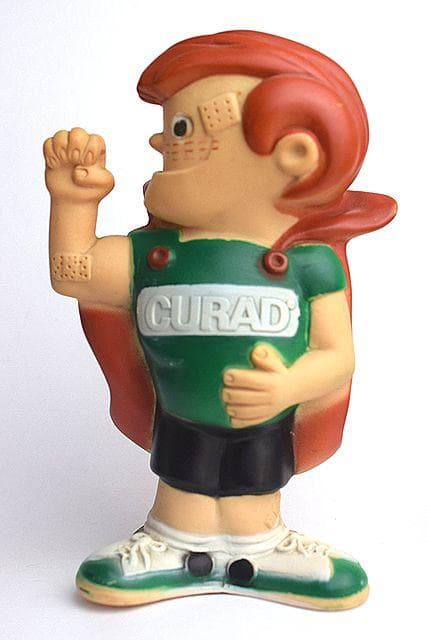 1970’s テイプドクルセイダー ビンテージ ソフビ 貯金箱 絆創膏 バンク 70's ビンテージ テイプドクルセイダー コインバンク 貯金箱 - 古着屋