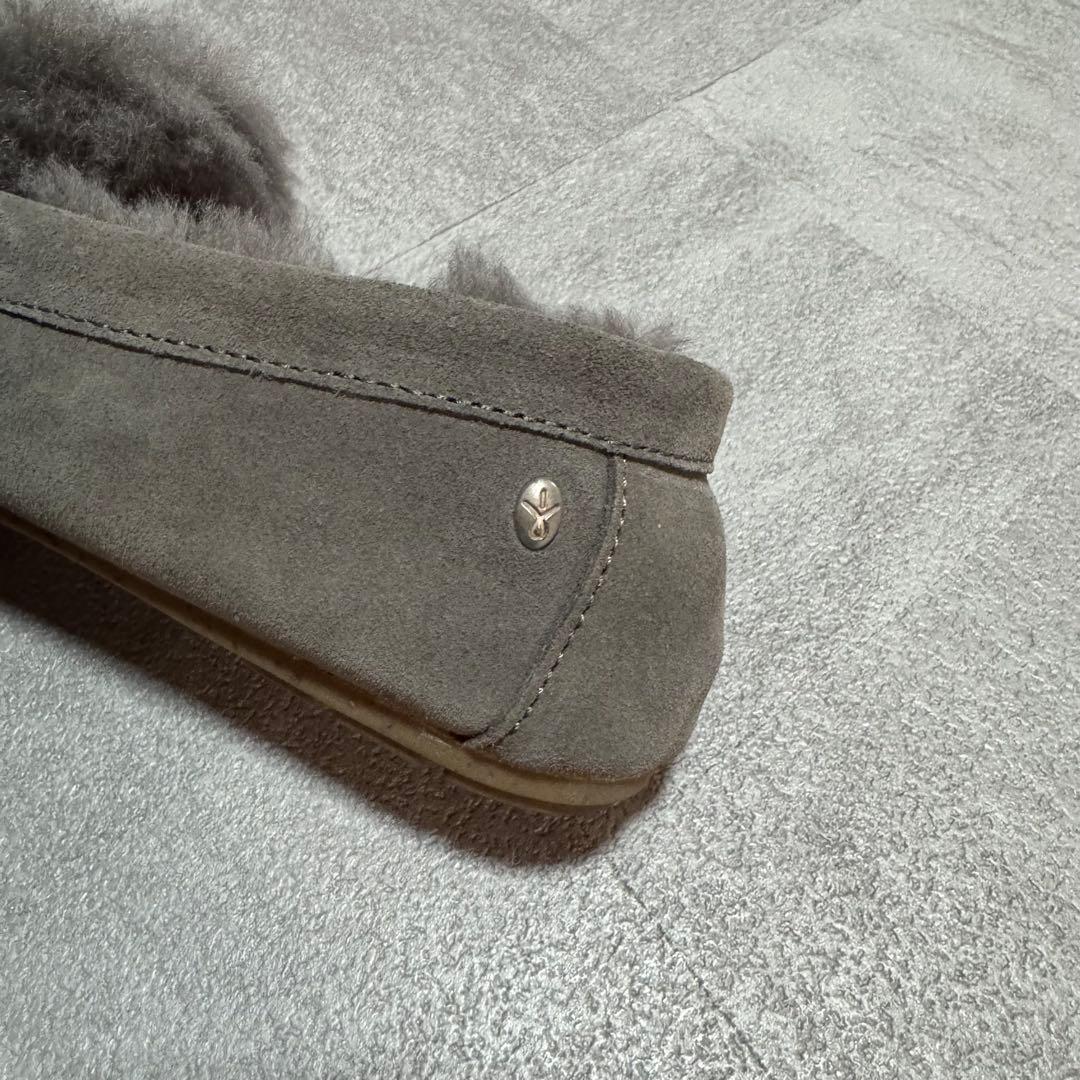 EMU Australia ムートン モカシン ケアンズ 24cm チャコール