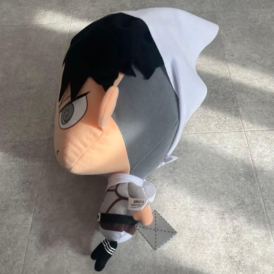 進撃の巨人お掃除リヴァイ BIGぬいぐるみアニメグッズ講談社ちみキャラ