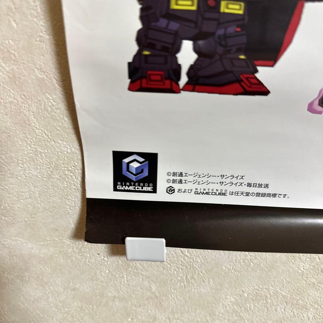 非売品！「SDガンダム ガシャポンウォーズ」ゲームキューブ版 販促