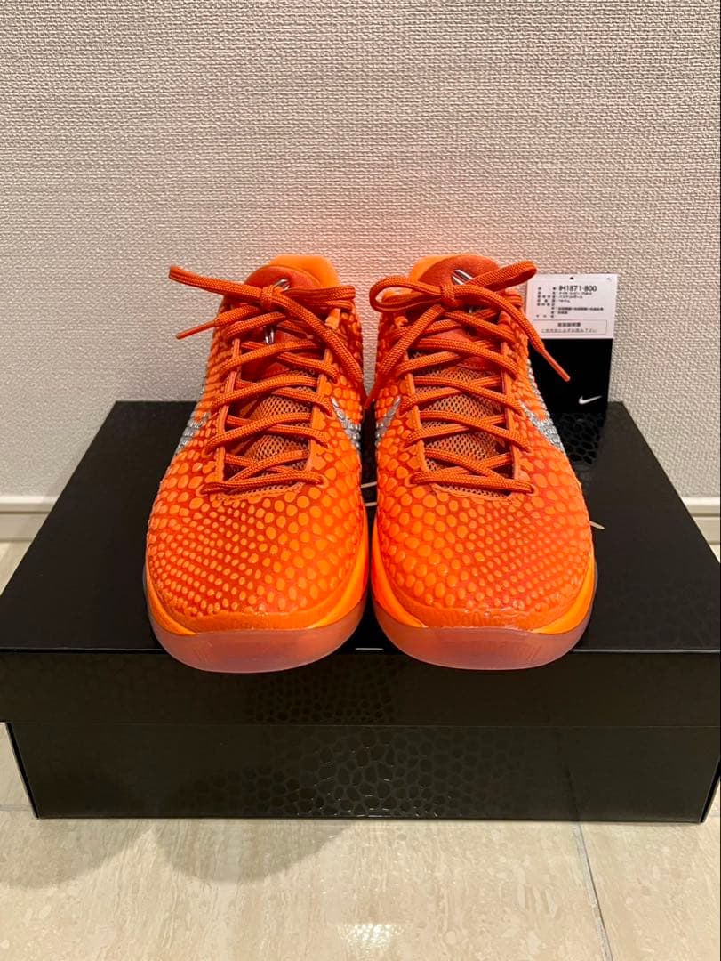 コービー 6 プロトロ オレンジ \"Total Orange\" 26.0cm