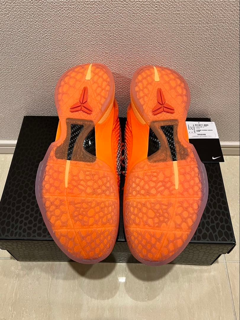 コービー 6 プロトロ オレンジ \"Total Orange\" 26.0cm