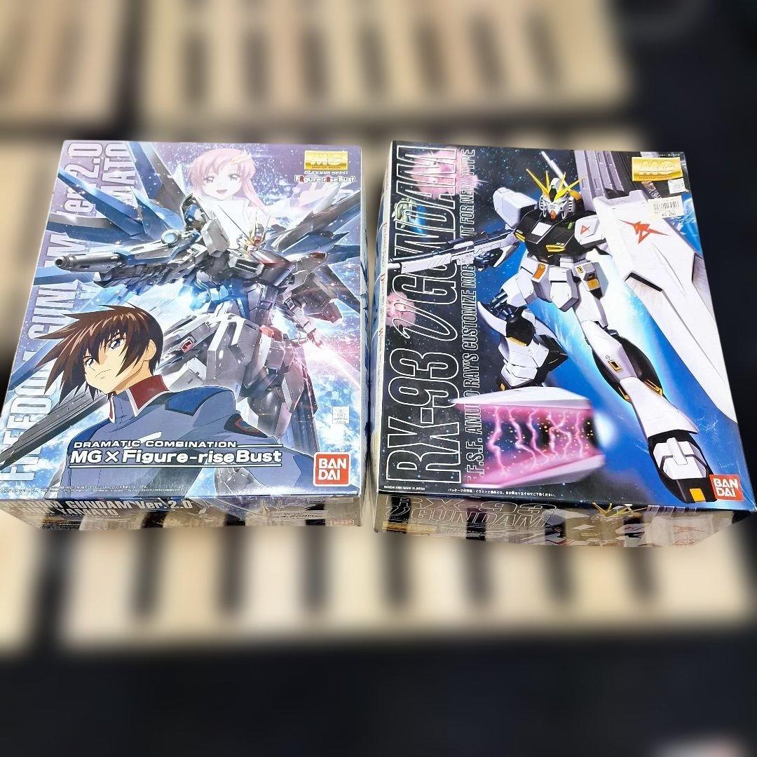 MG 1／100 フリーダムガンダムドラマティックとニューガンダム ガンダムSEED BANDAI ドラマティックコンビネーション MG 1/100