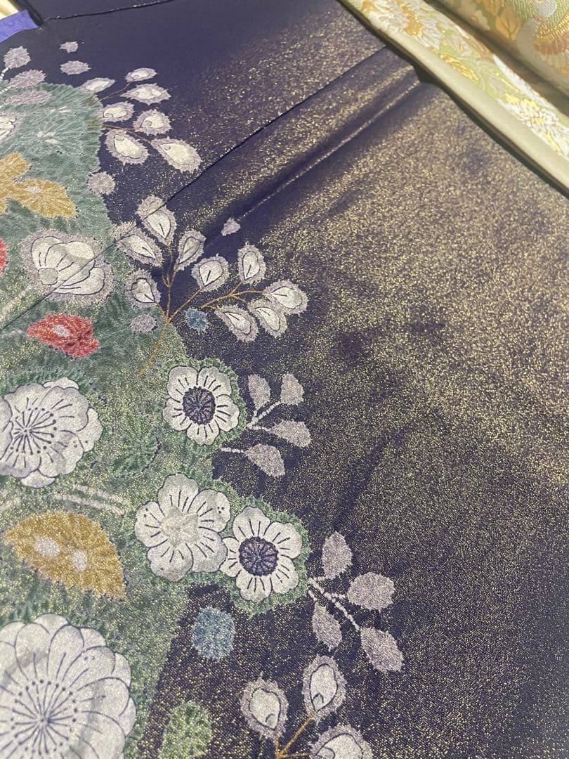 訪問着フルセット 辻ヶ花 金彩 絞り 金通し きものやまと - メルカリ