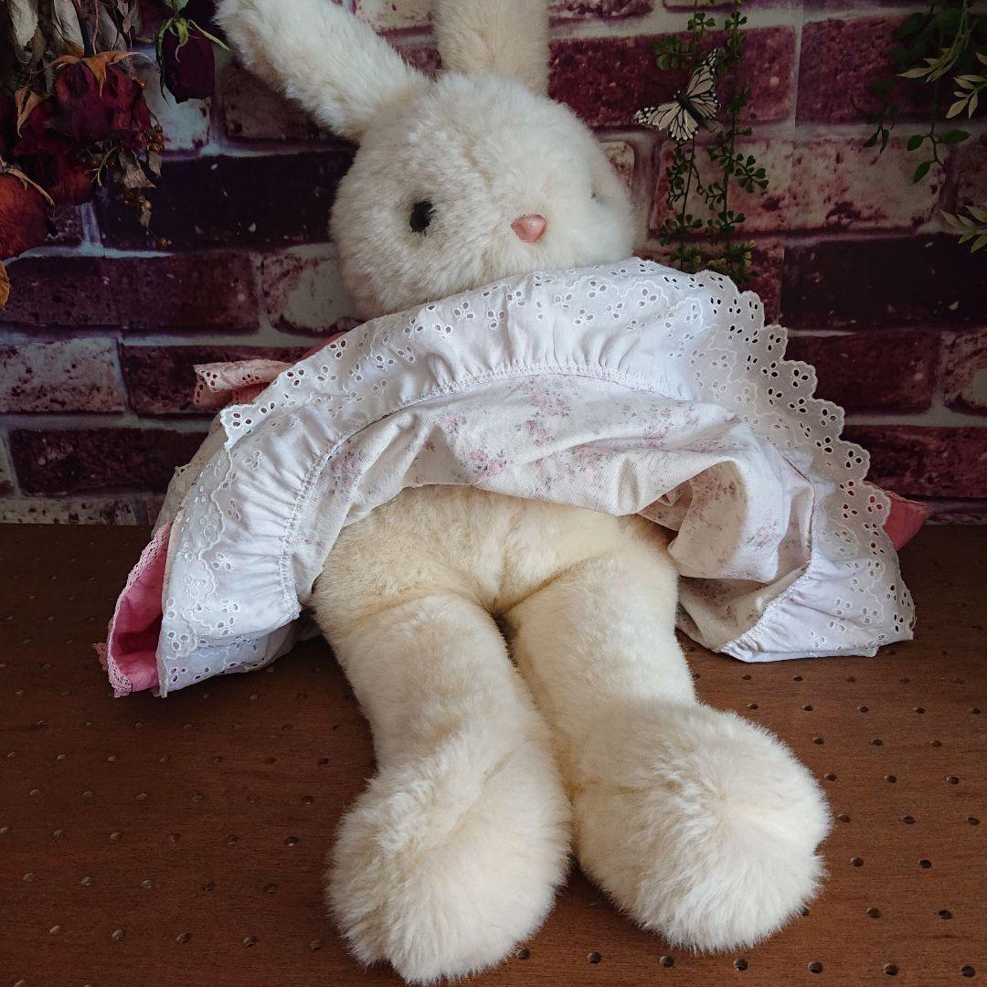 オオイケ 日本製 メルヘン街道からの贈りもの うさぎ ぬいぐるみ