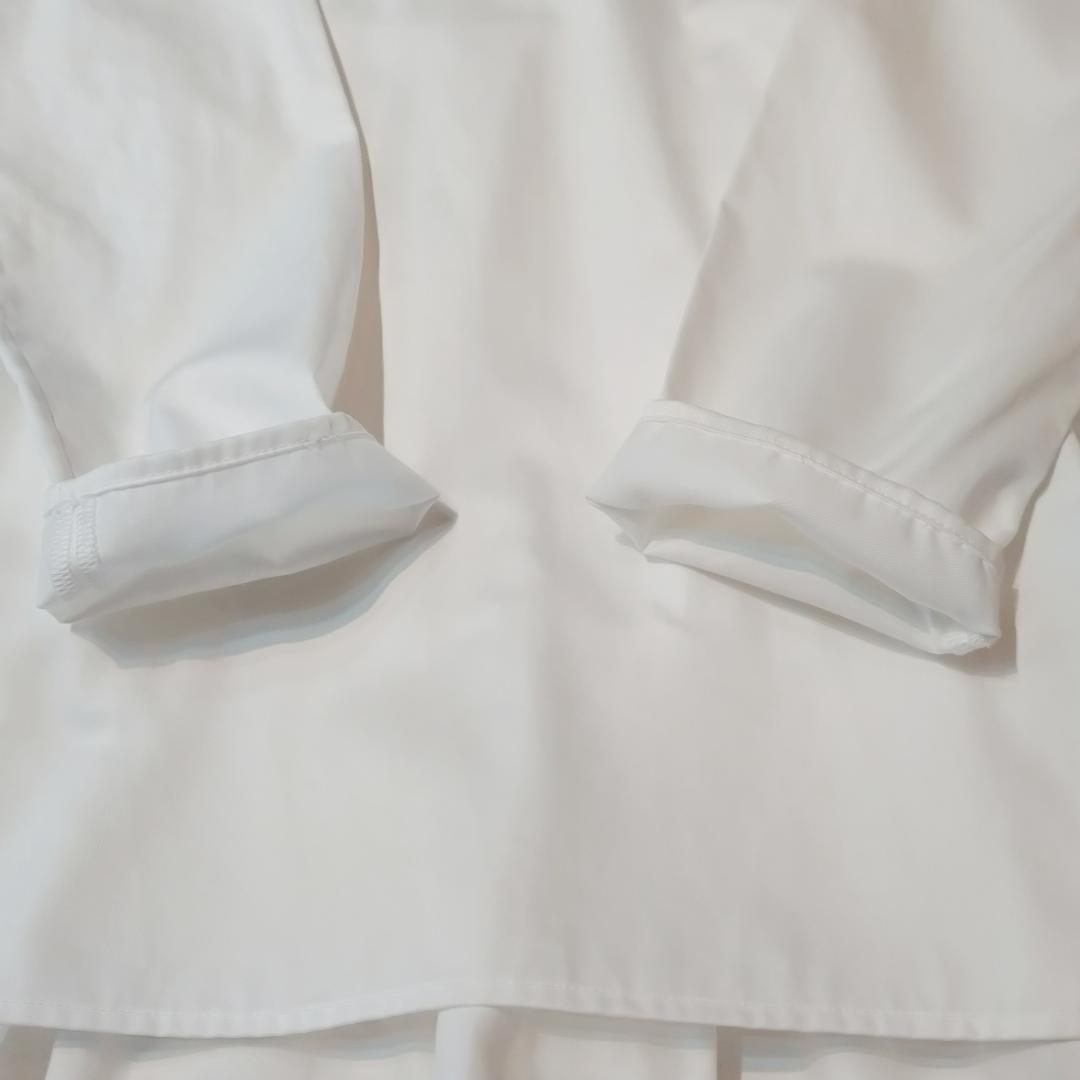 美品✨ ヨーコチャン バックティアード コットンブラウス ロング