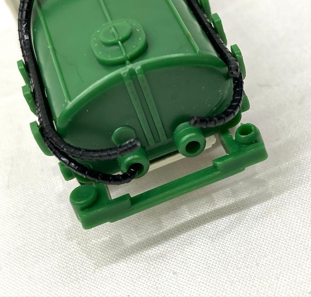 トミカ いすゞ エルフ バキュームカー 白 緑 No.37 黒箱 - ミニカー