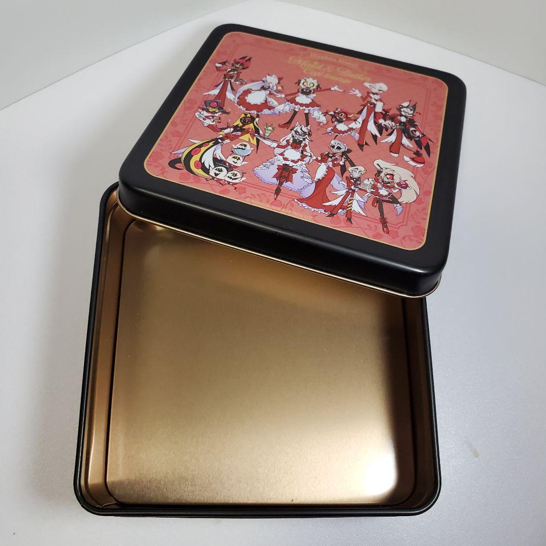 ハズビンホテル スクエア缶ケース ケース単品 アニカフェHAZBIN HOTEL