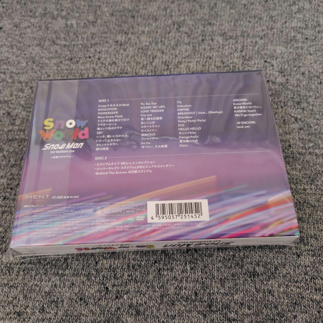 DVD  Man 日産スタジアム  World 　 新品未開封