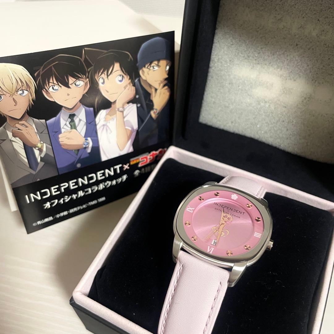 INDEPENDENT × 名探偵コナン 腕時計 毛利蘭 - メルカリ