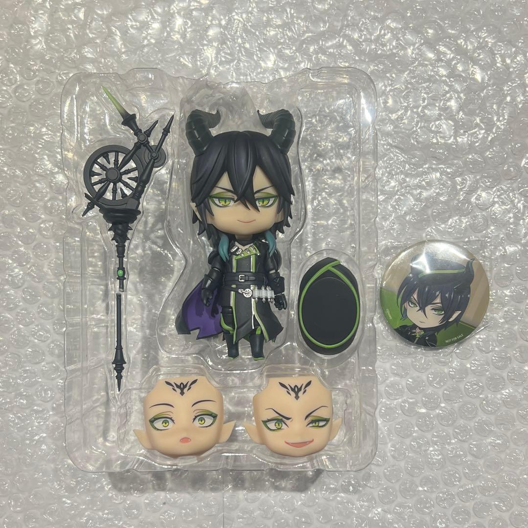 ツイステ マレウス・ドラコニア ねんどろいど 特典缶バッジ