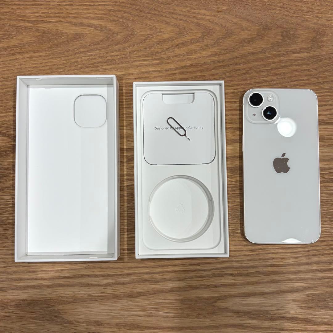 【美品】iPhone14《スターライト》256GB／バッテリー最大容量78%