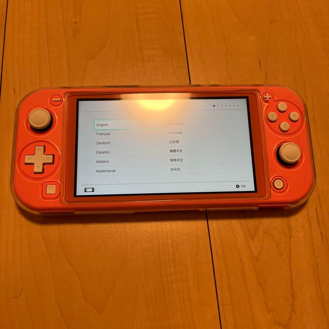 Nintendo Switch Lite (コーラル) 本体 - メルカリ