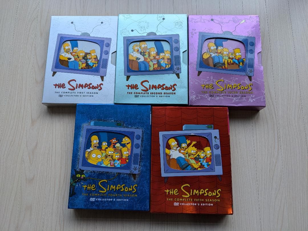 The Simpsons ザ・シンプソンズ 第1-17、20巻 DVD 北米版