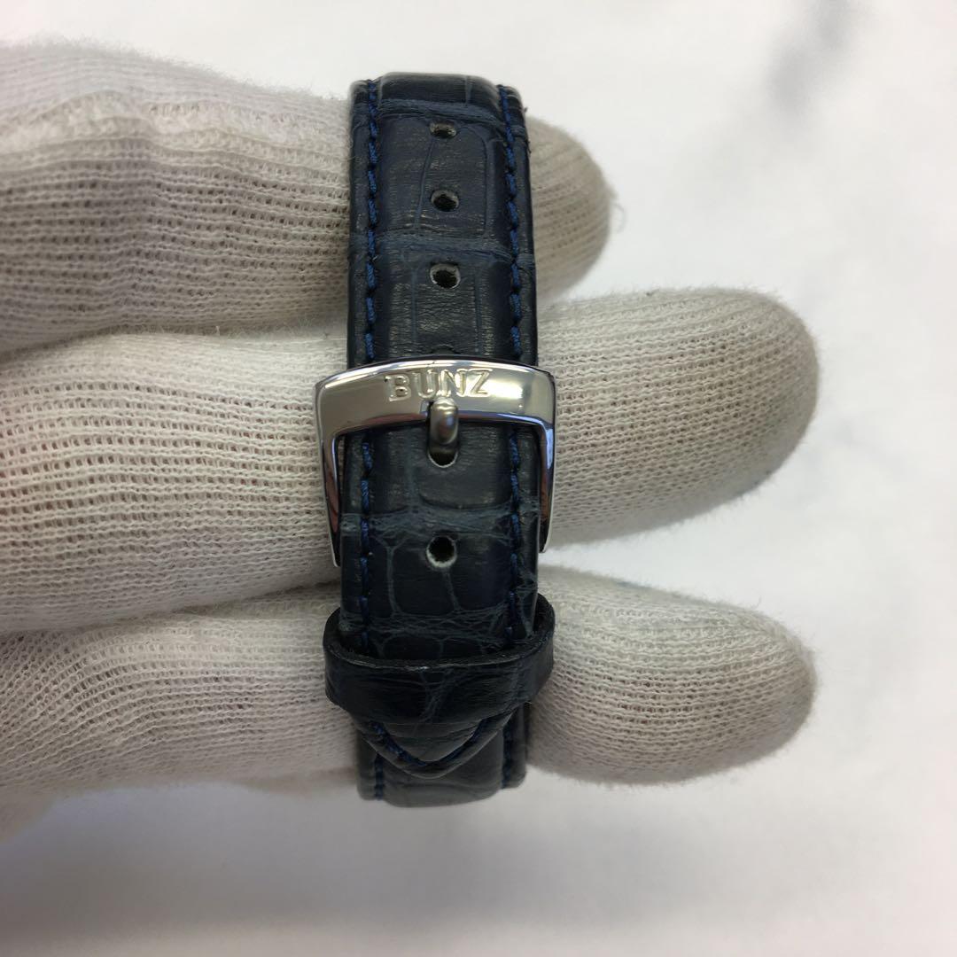 ブンツ BUNZ 1Pダイヤ 0.07ct クォーツ レディース腕時計