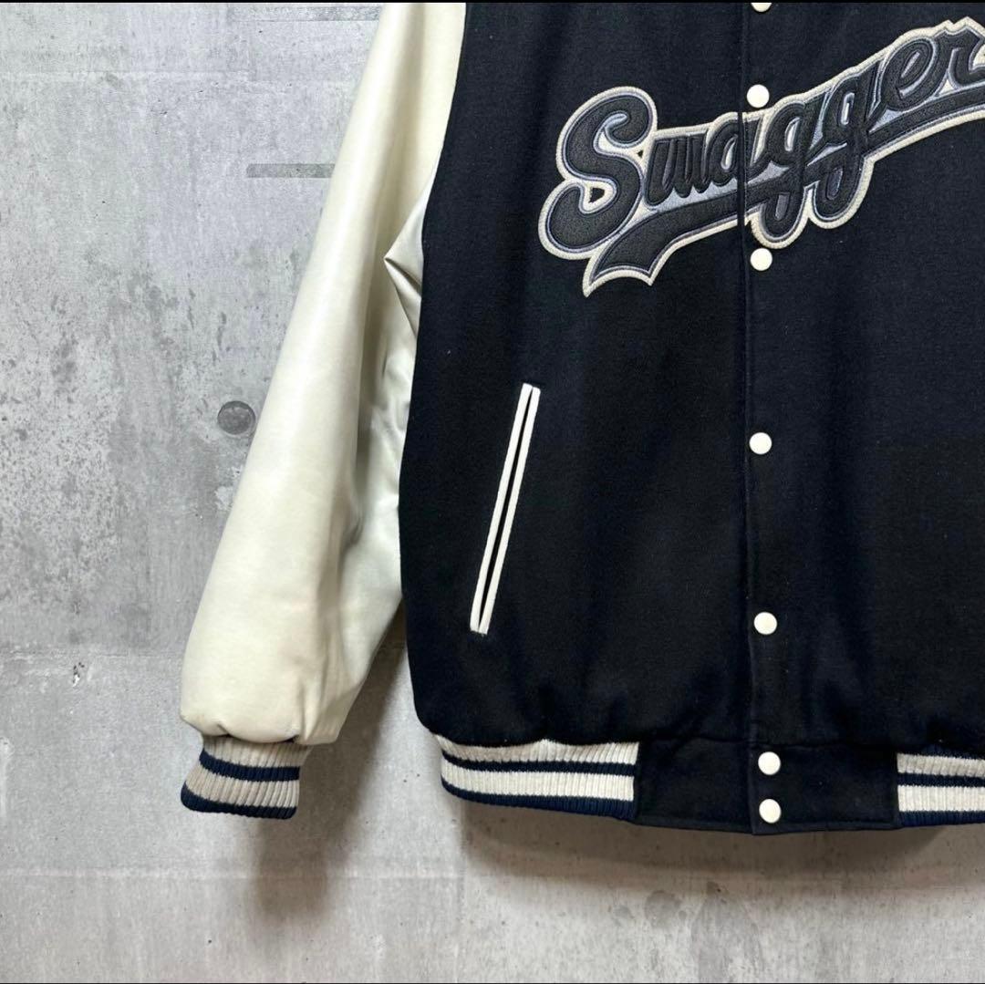 Swagger スタジャン 黒/白 - メルカリ