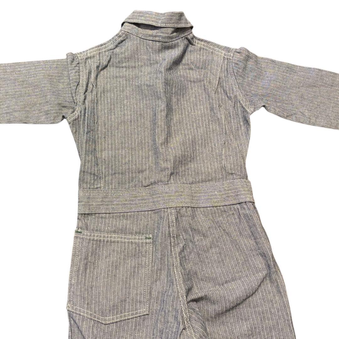 70s usa製 Key IMPERIAL オールインワン つなぎ ヒッコリー - メルカリ