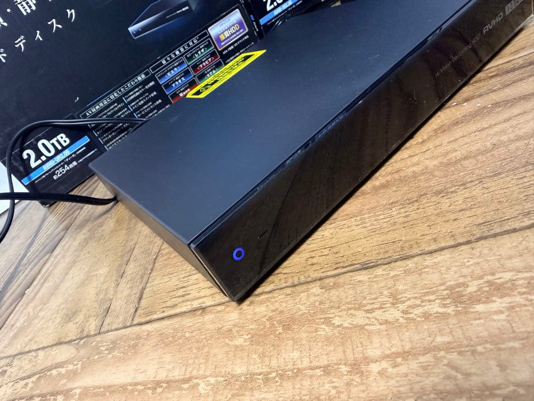 ◆通電OK◆2.0TB◆I-ODATA AVHD S/N AVHD-UR2.0