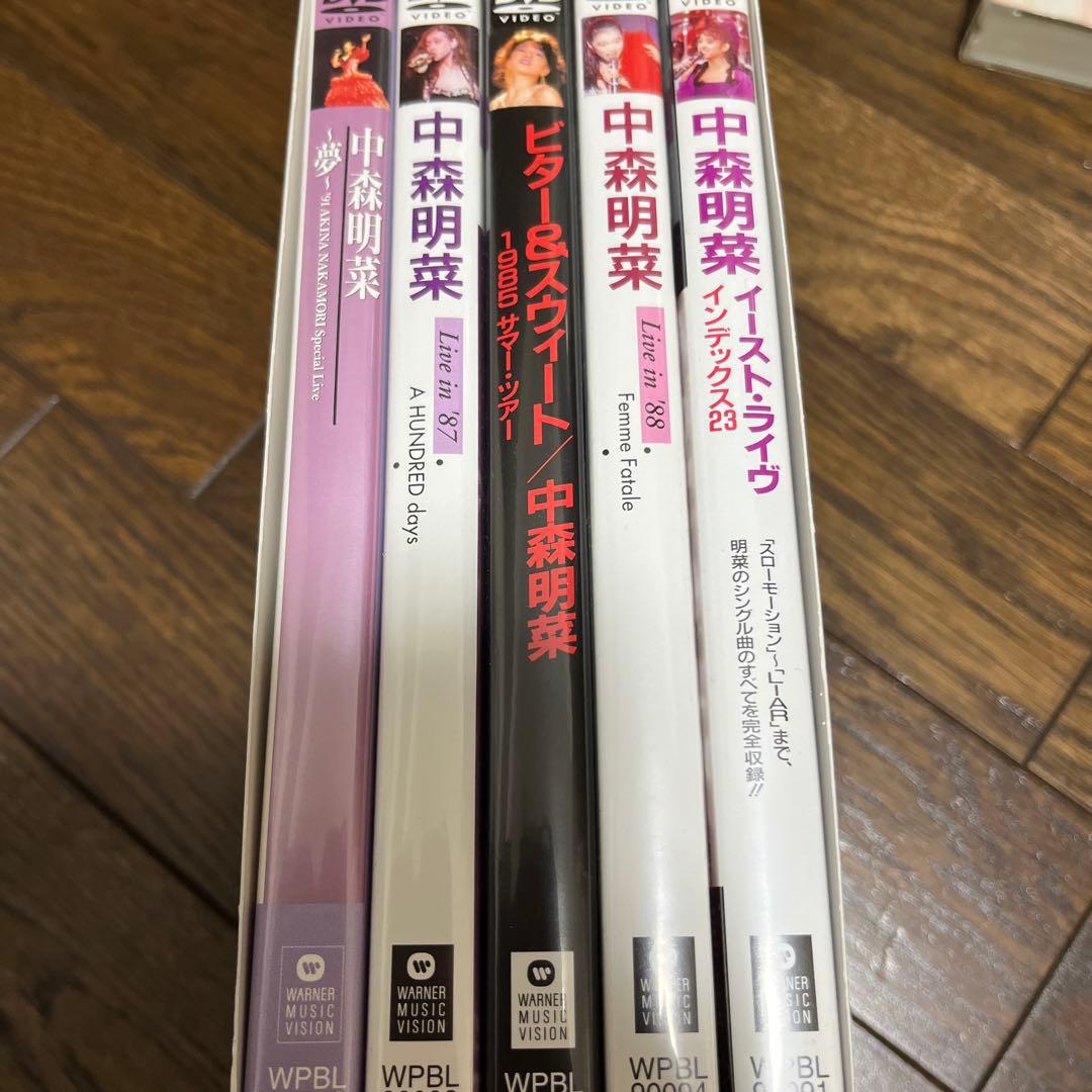 中森明菜/5.1オーディオ・リマスターDVDコレクション〈5枚組〉