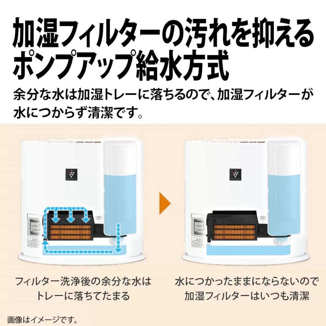 加湿セラミックファンヒーター 空気清浄機 ヒートテックボアフリース