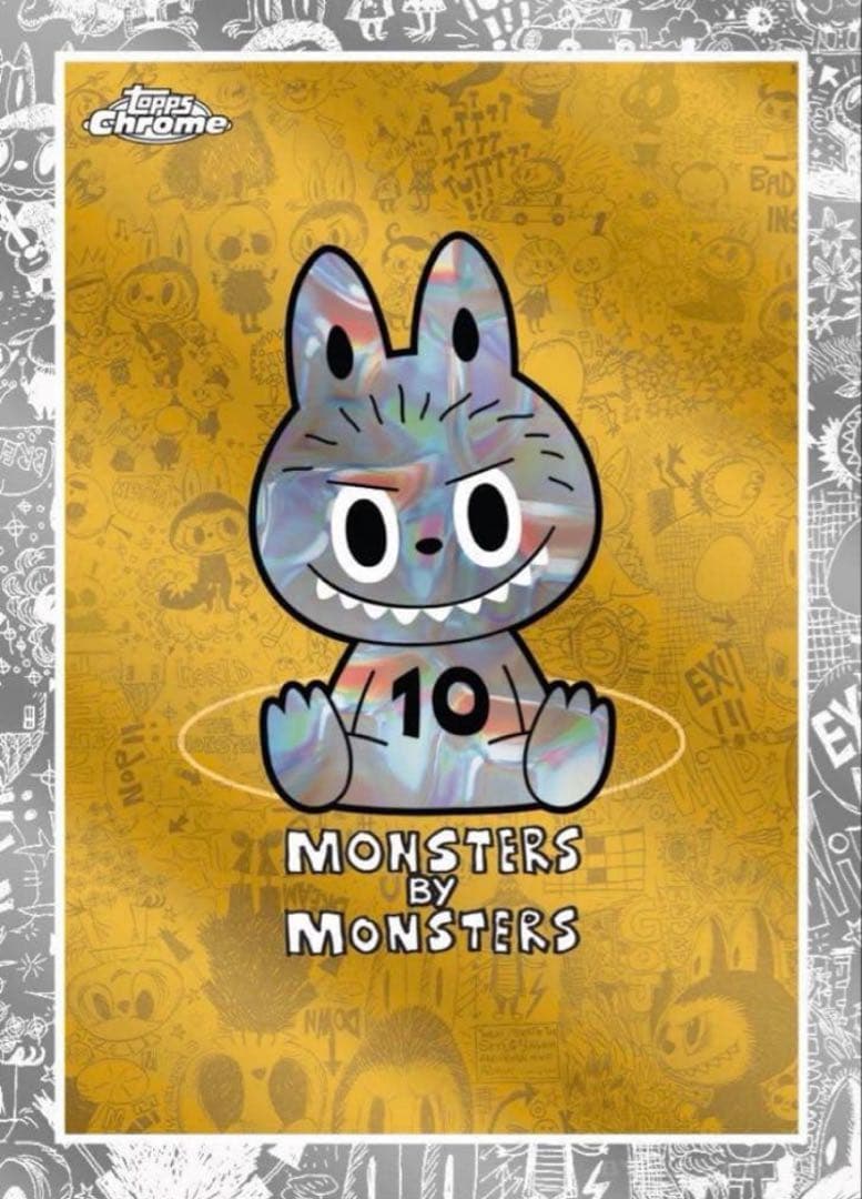 topps chrome labubu ラブブ トレカ 新品未開封1箱 - メルカリ