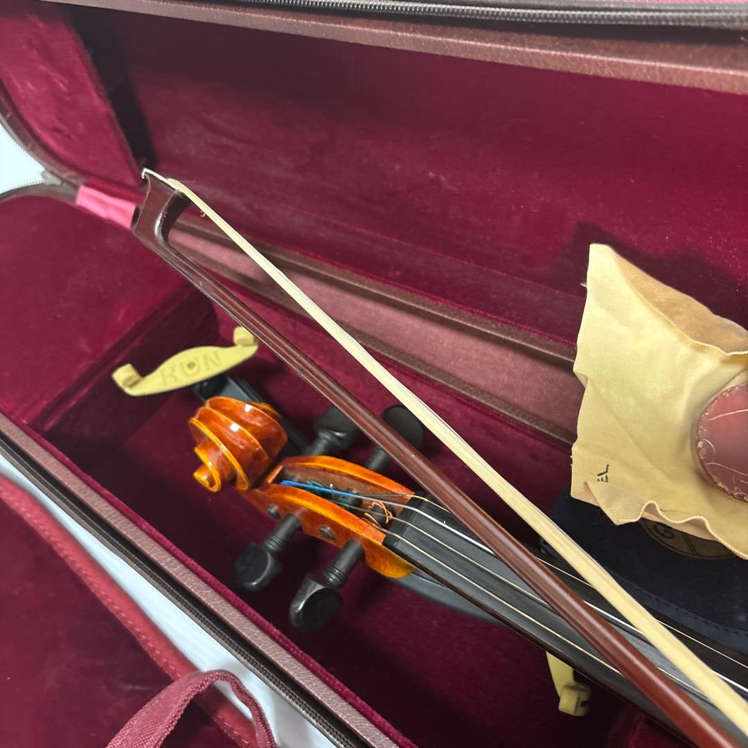 良品】スズキ バイオリン No.520 4/4 1984年 虎杢 弓 ケース - メルカリ