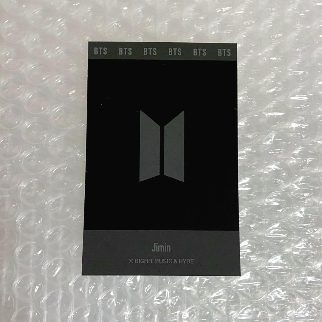 BTS 公式 アミボムVER.4付属品 トレカ フォトカード JIMIN ジミン