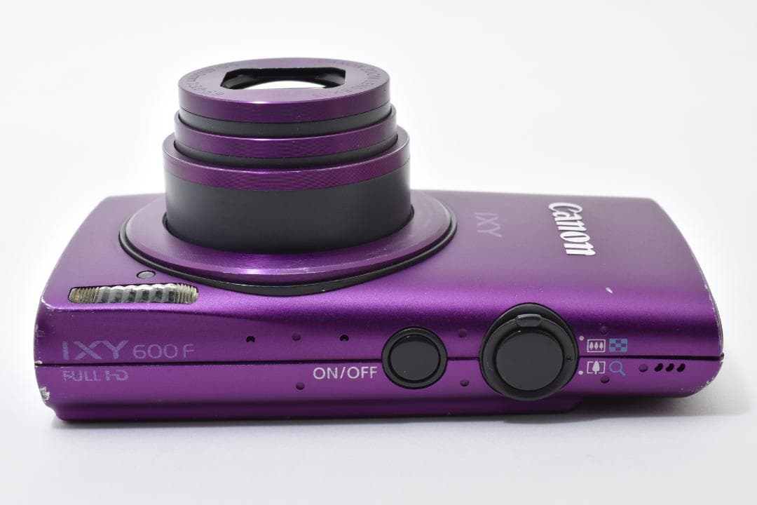 キヤノン　Canon IXY 600F パープル《動作確認済み・すぐ使えます！》